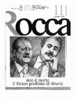 Research paper thumbnail of Come ridefinire la geografia ecclesiastica in Italia, in «Rocca», 81/11, 1 giugno 2022, pp. 42-43.