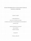 Research paper thumbnail of Beyond the Border: Buffalo and Blackfoot Tenure on Traditional Territories