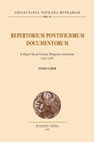 Research paper thumbnail of Repertorium Pontificiorum Documentorum in Regnis Sacrae Coronae Hungariae existentium (1417–1526) (CVH II/10), összeállította és a bevezetést írta Nemes Gábor, Budapest–Róma 2022.