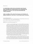 Research paper thumbnail of La industria lítica de las facies coluviales del yacimiento achelense de As Gándaras de Budiño. El Locus V en las excavaciones de Vidal Encinas