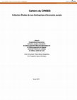 Research paper thumbnail of Coopératives financières, cohésion sociale et nouveau territoire local à l'ère de la mondialisation