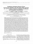 Research paper thumbnail of Morphology and impurity elements of zircon in the oceanic lithosphere at the Mid-Atlantic ridge axial zone (6°–13° N): Evidence of specifics of magmatic crystallization and postmagmatic transformations