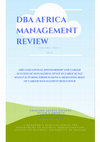 Research paper thumbnail of Organizational Sponsorship and Career Success of Managerial Staff in Large Scale Manufacturing Firms in Kenya: Mediating Role of Career Management Behaviour