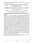 Research paper thumbnail of Employee Compensation and Performance of Academic Staff in Kenyan Chartered Public Universities