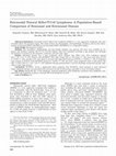 Research paper thumbnail of Extranodal natural killer/T-Cell lymphoma: A population-based comparison of sinonasal and extranasal disease