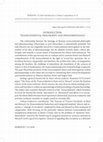 Research paper thumbnail of Introduction: Transcendental Philosophy and Phenomenology