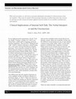 Research paper thumbnail of Clinical implications of internal self-talk: The verbal interpreter and the unconscious