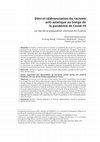 Research paper thumbnail of Déni et (d)énonciation du racisme Le cas de la population chinoise en France