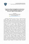 Research paper thumbnail of Tolga Savaş Altınel, İsrailoğulları’nın Kutsal Soyu Kohenler (The Blessed Family of the Israelites: the Kohens/Book Review)