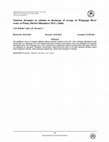 Research paper thumbnail of Nutrient dynamics in relation to discharge of sewage in Winganga River water at Pauni, District Bhandara (M.S.), India