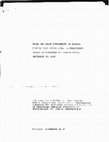 Research paper thumbnail of Whale and Shark Entrapments In Inshore Fishing Gear During 1983; A Preliminary Report to Fisheries and Oceans Canada