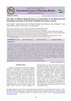 Research paper thumbnail of The effect of different repeated doses of Cypermethrin on the behavioral and histological alterations in the brain of rabbits (Oryctolagus cuniculi)