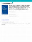 Research paper thumbnail of Classical Review (2022) -(N.) Belayche, (F.) Massa (edd.) Mystery Cults in Visual Representation in Graeco-Roman Antiquity. (Religions in the Graeco-Roman World 194.) Pp. xiv + 237, colour fig., b/w & colour ills. Leiden and Boston: Brill, 2021. Cased, €104, US$125. ISBN: 978-90-04-43932-0.