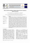 Research paper thumbnail of Discrete element modeling of explosion-induced fracture extension in jointed rock masses