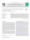 Research paper thumbnail of Dynamic agent based simulation of welfare effects of urban disasters