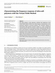 Research paper thumbnail of Characterising the frequency‐response of ultra‐soft polymers with the Virtual Fields Method