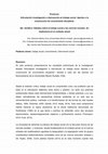 Research paper thumbnail of Articulación investigación e intervención en trabajo social: aportes a la construcción de conocimiento disciplinar