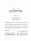 Research paper thumbnail of Cloud Computing: A Decision Framework for Small Businesses1