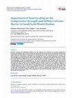 Research paper thumbnail of Importance of Sand Grading on the Compressive Strength and Stiffness of Lime Mortar in Small Scale Model Studies