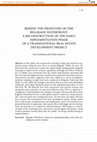 Research paper thumbnail of Behind the frontline of the Belgrade waterfront : a reconstruction of the early implementation phase of a transnational real estate development project