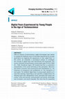 Research paper thumbnail of Digital Fears Experienced by Young People in the Age of Technoscience