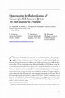 Research paper thumbnail of Opportunities for biofortification of Cassava for Sub-Saharan Africa: The BioCassava Plus program