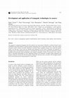 Research paper thumbnail of Development and application of transgenic technologies in cassava