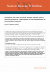 Research paper thumbnail of Glutathione Fine-Tunes the Innate Immune Response toward Antiviral Pathways in a Macrophage Cell Line Independently of Its Antioxidant Properties