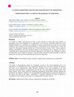 Research paper thumbnail of La cultura organizacional como base para la permanencia en las organizaciones