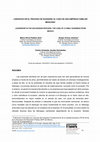 Research paper thumbnail of Leadership in the succession process: the case of a family business from mexico