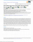 Research paper thumbnail of Hybrid modelling of water resource recovery facilities: status and opportunities