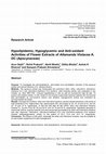 Research paper thumbnail of Hypolipidemic, Hypoglycemic and Antioxidant Activities of Flower Extracts of <i>Allamanda violacea</i> A.DC. (Apocynaceae)