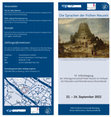 Research paper thumbnail of Between Babel and Jerusalem: European Travellers and the Languages of Africa and the East, Arbeitstagung der Arbeitsgemeinschaft Frühe Neuzeit, Bamberg, 22–24 September 2022