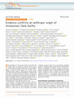 Research paper thumbnail of Evidence confirms an anthropic origin of Amazonian Dark Earths