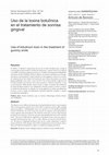 Research paper thumbnail of Uso de la toxina botulínica en el tratamiento de sonrisa gingival