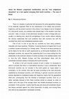 Research paper thumbnail of About the Western progressist neoliberalism and the "new enlightened despotism" as a tool against emerging third world countries.