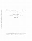 Research paper thumbnail of 4 Inference for Quantile Measures of Kurtosis