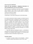 Research paper thumbnail of Estilos de vida saludables y bienestar psicológico en adultos residentes del valle de toluca, México