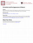 Research paper thumbnail of Formalism and the Appearance of Nature