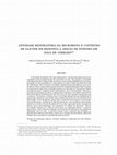 Research paper thumbnail of Atividade respiratória da microbiota e conteúdo de glicose em resposta à adição de fósforo em solo de Cerrado