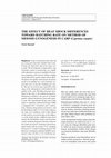 Research paper thumbnail of THE EFFECT OF HEAT SHOCK DIFFERENCES TOWARD HATCHING RATE ON METHOD OF MEIOSIS GYNOGENESIS IN CARP (Cyprinus carpio)