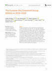 Research paper thumbnail of The Eurasian Dry Grassland Group (EDGG) in 2019–2020