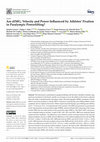 Research paper thumbnail of Are sEMG, Velocity and Power Influenced by Athletes’ Fixation in Paralympic Powerlifting?