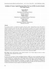 Research paper thumbnail of Attributes of Venture Capital Financing Model: The Case of SMEs Growth in Nairobi City County, Kenya