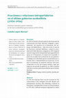 Research paper thumbnail of Fracciones y relaciones intrapartidarias en el último gobierno neobatllista (1954-1956)