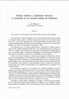 Research paper thumbnail of Senario Yambico y Septenario Trocaico (a propósito de un reciente estudio de Soubiran)