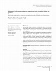 Research paper thumbnail of Migrantes bolivianos en barrios populares de la ciudad de Salta, Argentina