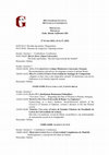 Research paper thumbnail of III CONGRESSO GYNECIA III GYNECIA CONFERENCE PROGRAMA PROGRAM (Sala | Room Anfiteatro III