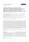 Research paper thumbnail of Evaluation of pH-sensitive poly(2-hydroxyethyl methacrylate-co-2-(diisopropylamino)ethyl methacrylate) copolymers as drug delivery systems for potential applications in ophthalmic therapies/ocular delivery of drugs