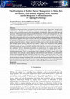 Research paper thumbnail of The Description of Rubber Farmer Management in Sibiru Biru Sub-district, Deli Serdang Regency, North Sumatra and Its Response to the Introduction of Tapping Technology